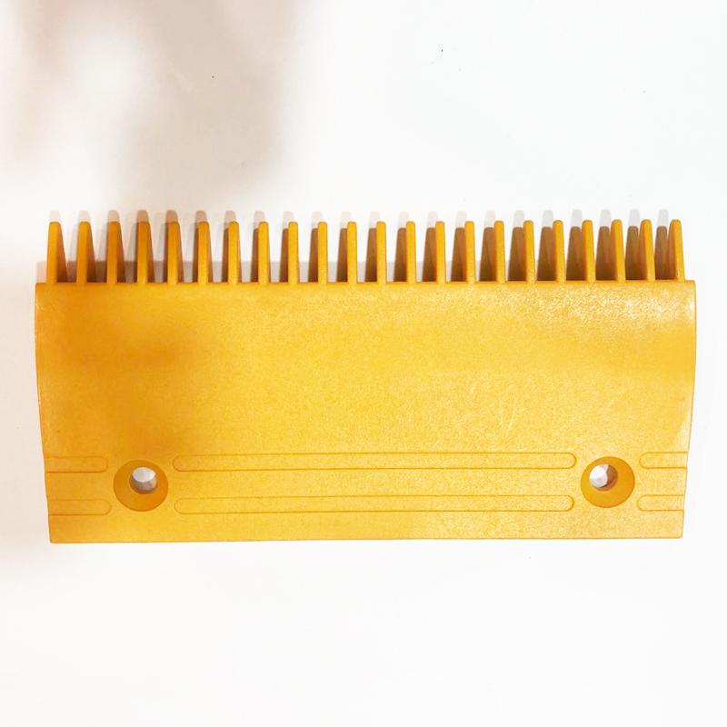  0129CAD001 Escalator Comb Yellow Plastic,0129CAE001,0129CAF001 