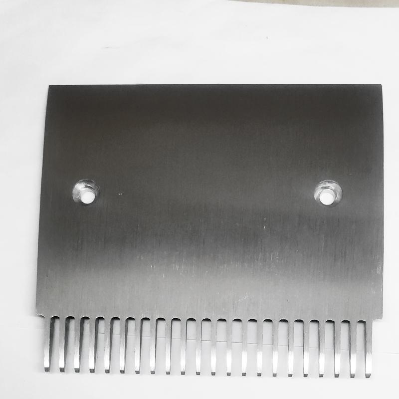 50644838 Comb Plate for 9500 Travelator, 9500 Moving Walk  22 Teeths 205.4*181.42mm , Aluminum
