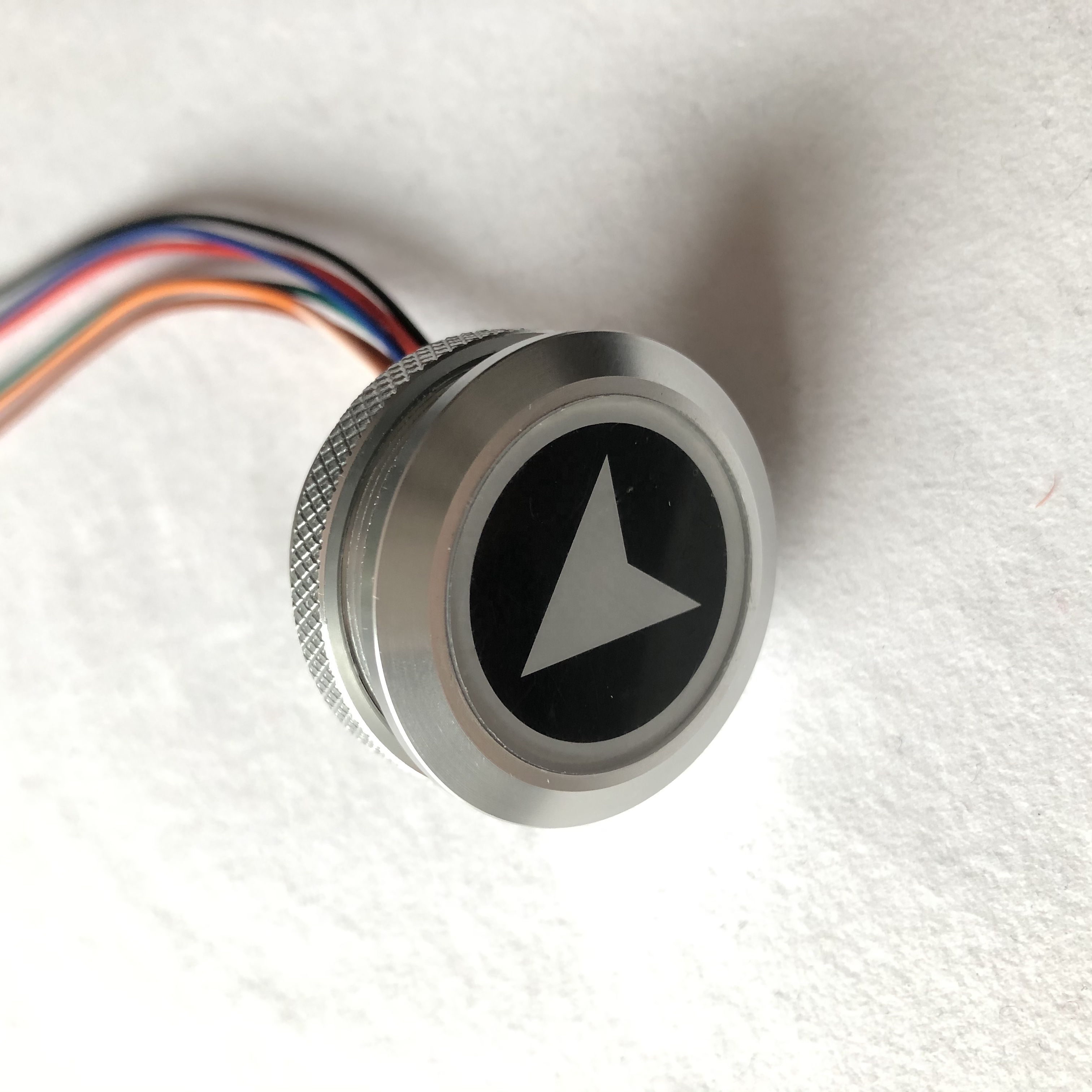 Touch-less Elevator Push Button 38mm Round/Square, Blue Light Touch-less Elevator Push Button 38mm Round/Square, Blue Light