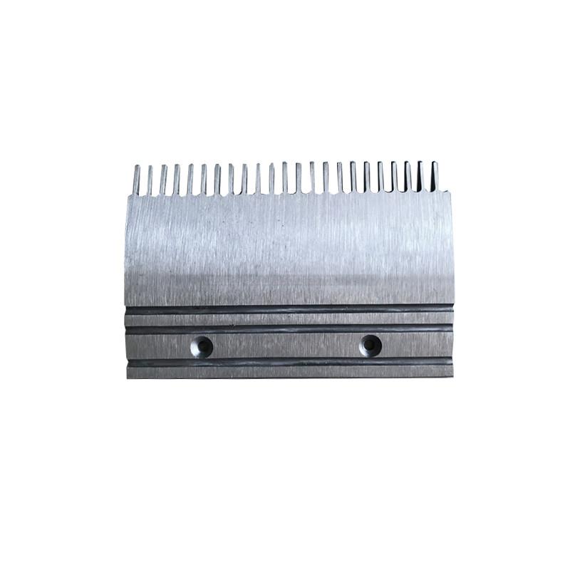 XAA453BJ2 Escalator aluminum comb plate right 198-132.64mm 23T hole space 101.7mm